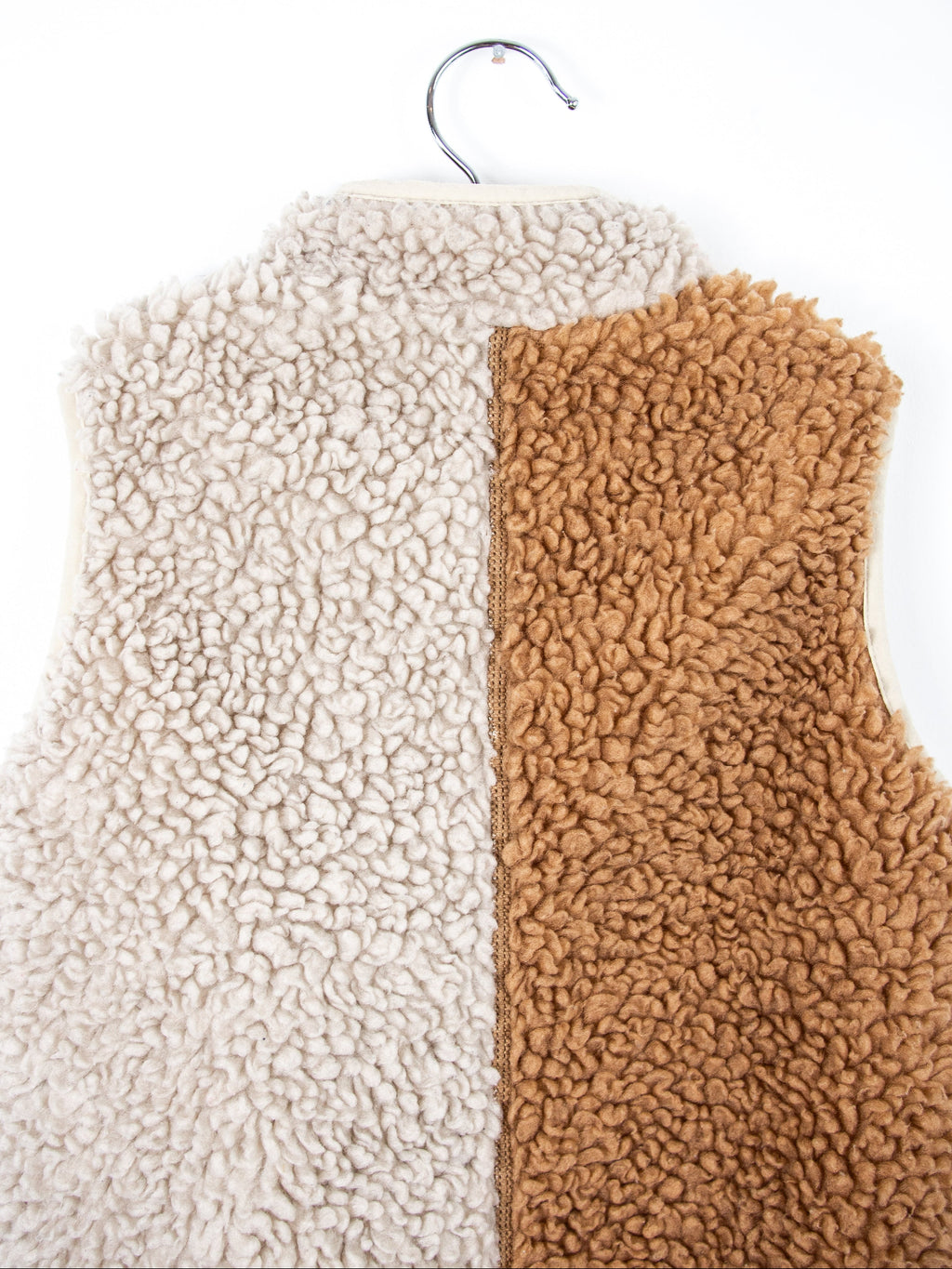 Patagonia Neutral Two Tone Pile Fleece Gilet - Age 4 years