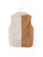 Patagonia Neutral Two Tone Pile Fleece Gilet - Age 4 years