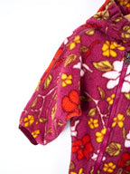 Patagonia Vintage Floral Fleece Snowsuit / Sleep Bag - Age 6 months