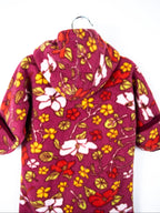 Patagonia Vintage Floral Fleece Snowsuit / Sleep Bag - Age 6 months