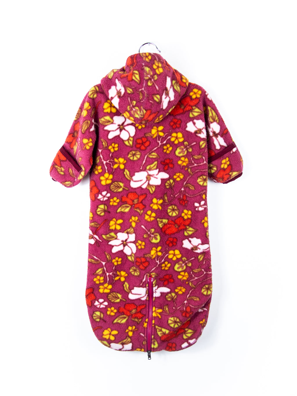 Patagonia Vintage Floral Fleece Snowsuit / Sleep Bag - Age 6 months