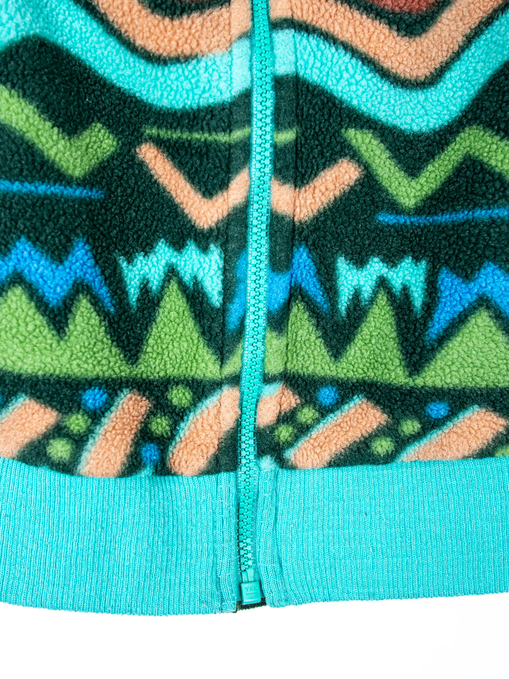 Patagonia Geometric Pattern Fleece Gilet - Age 12-18 months