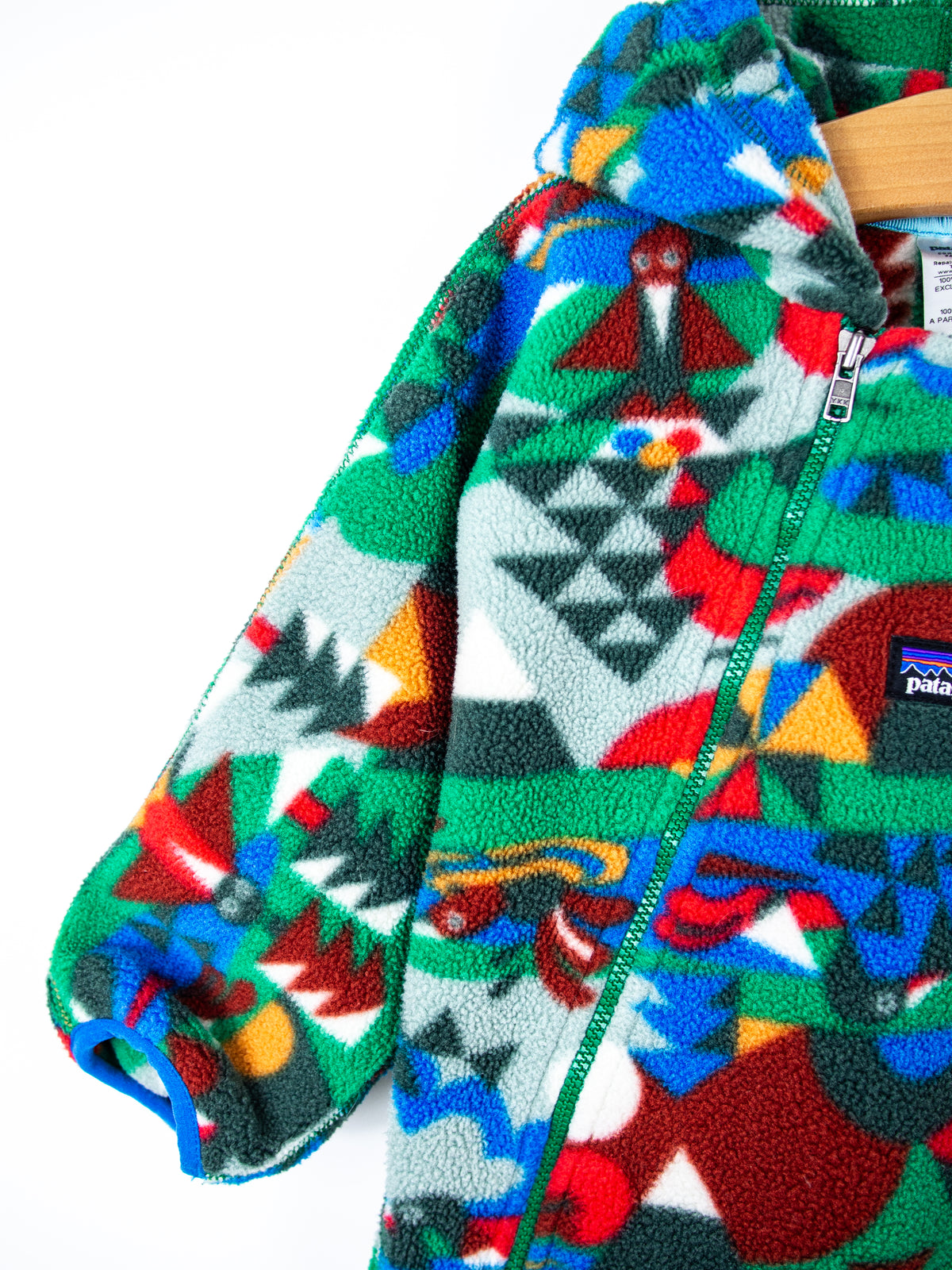 Patagonia Geometric Pattern Fleece Snowsuit - Age 12 months