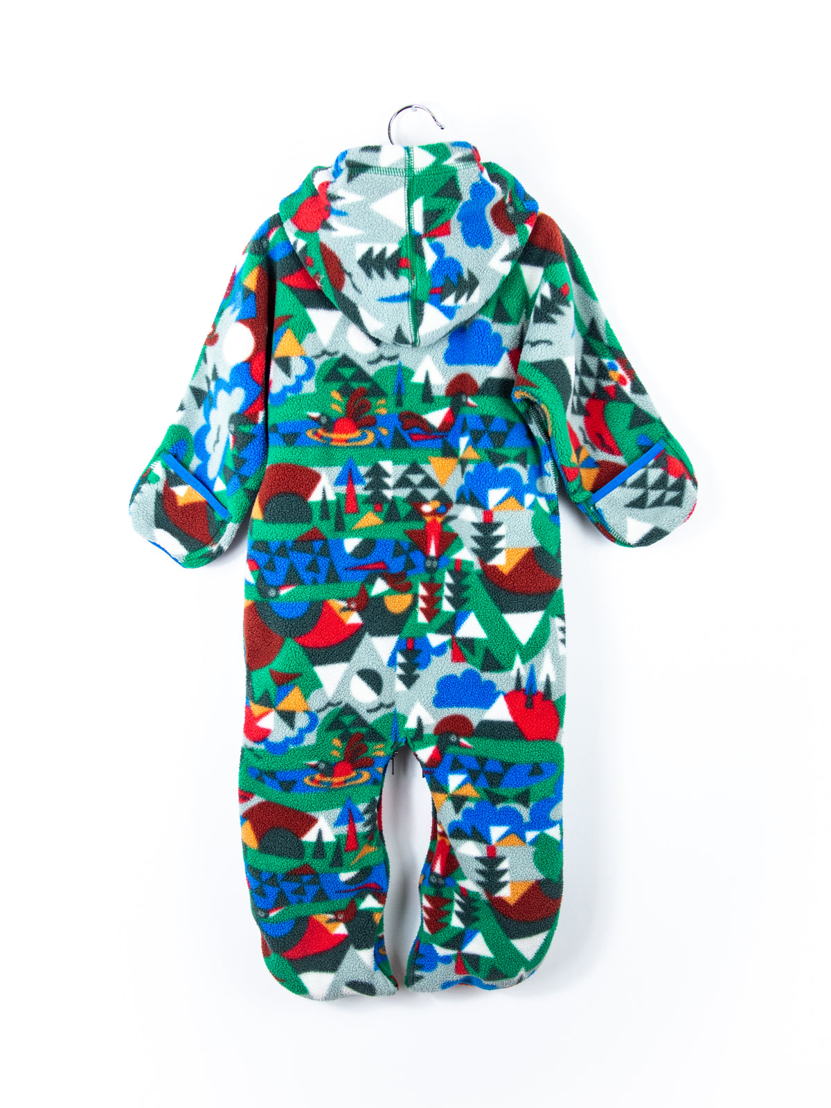 Patagonia Geometric Pattern Fleece Snowsuit - Age 12 months