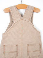 Carhartt Rare Brown & White Hickory Stripe Dungaree Shorties