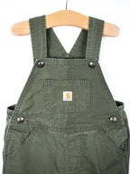 Carhartt Forest Green Ripstop Dungaree Shorties - Age 18 months