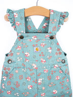Carhartt Rare Floral Frill Dungarees - Age 12 months