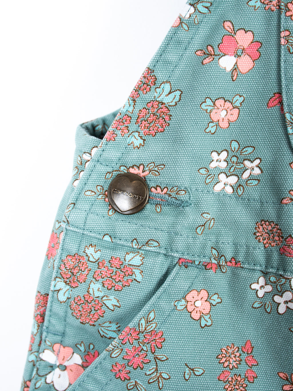 Carhartt Rare Floral Frill Dungarees - Age 12 months