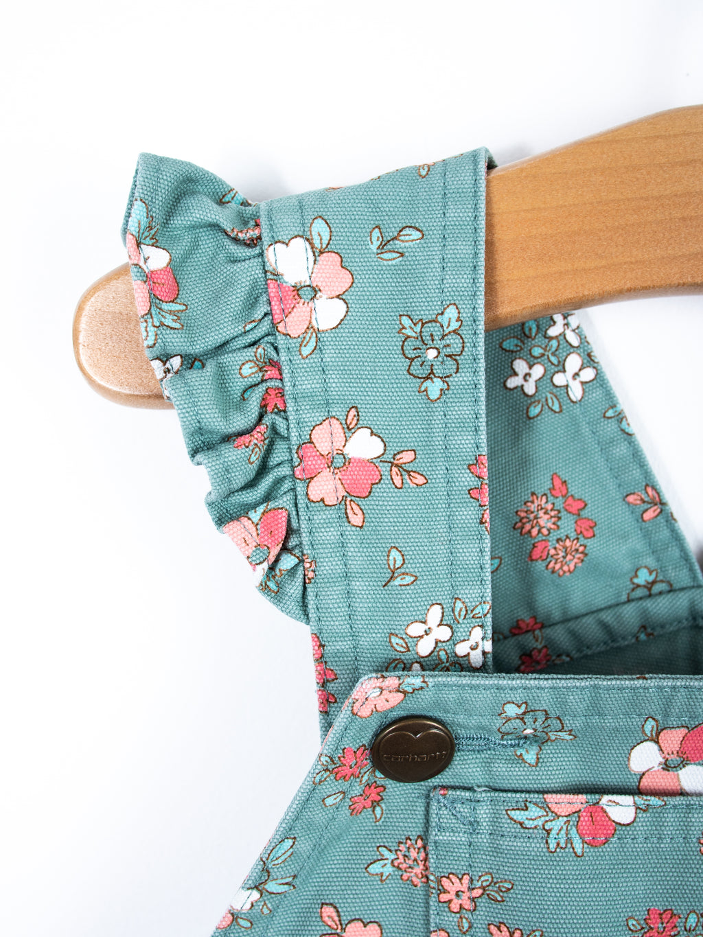 Carhartt Rare Floral Frill Dungarees - Age 12 months