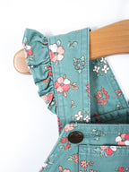 Carhartt Rare Floral Frill Dungarees - Age 12 months