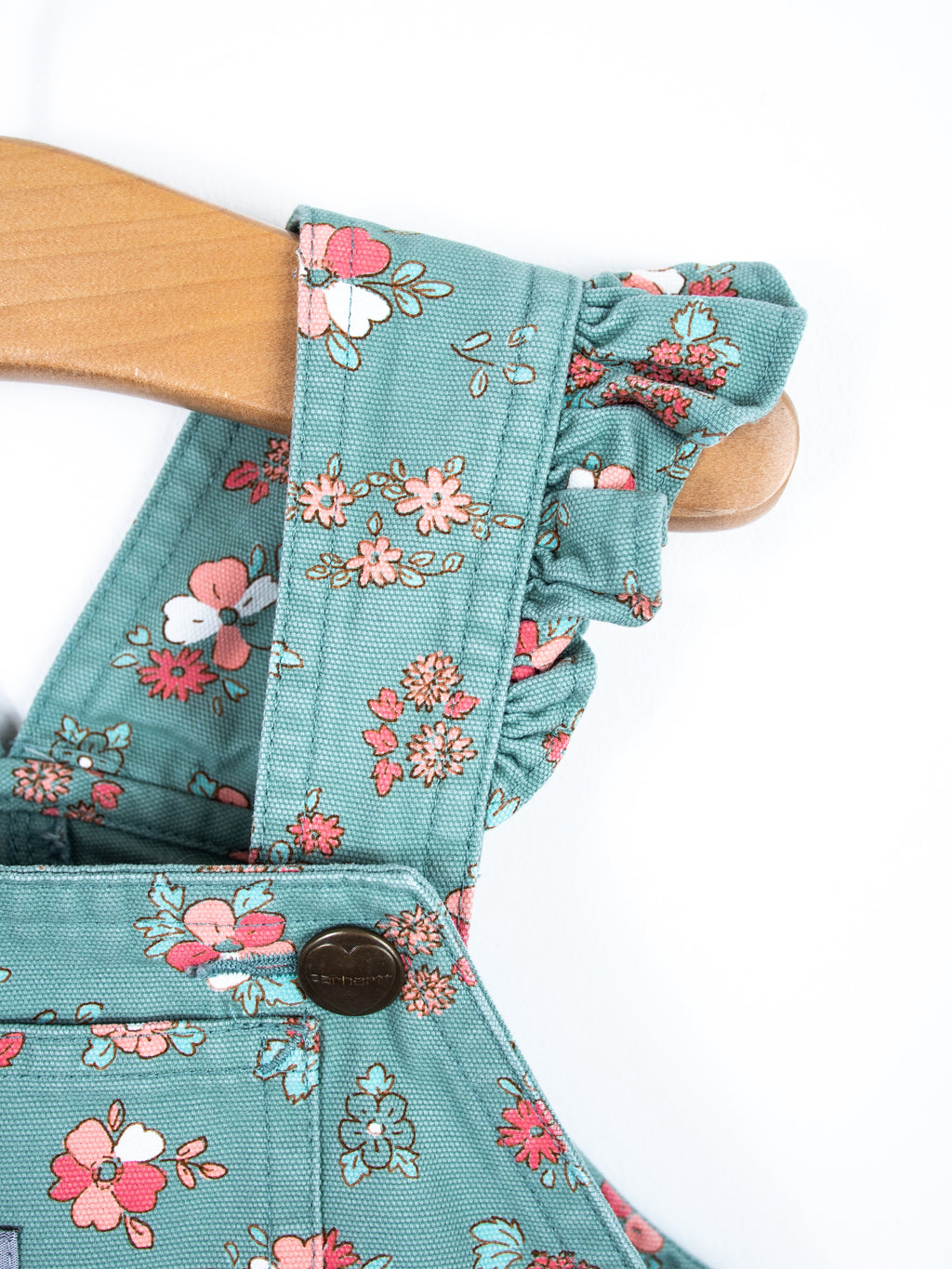 Carhartt Rare Floral Frill Dungarees - Age 12 months