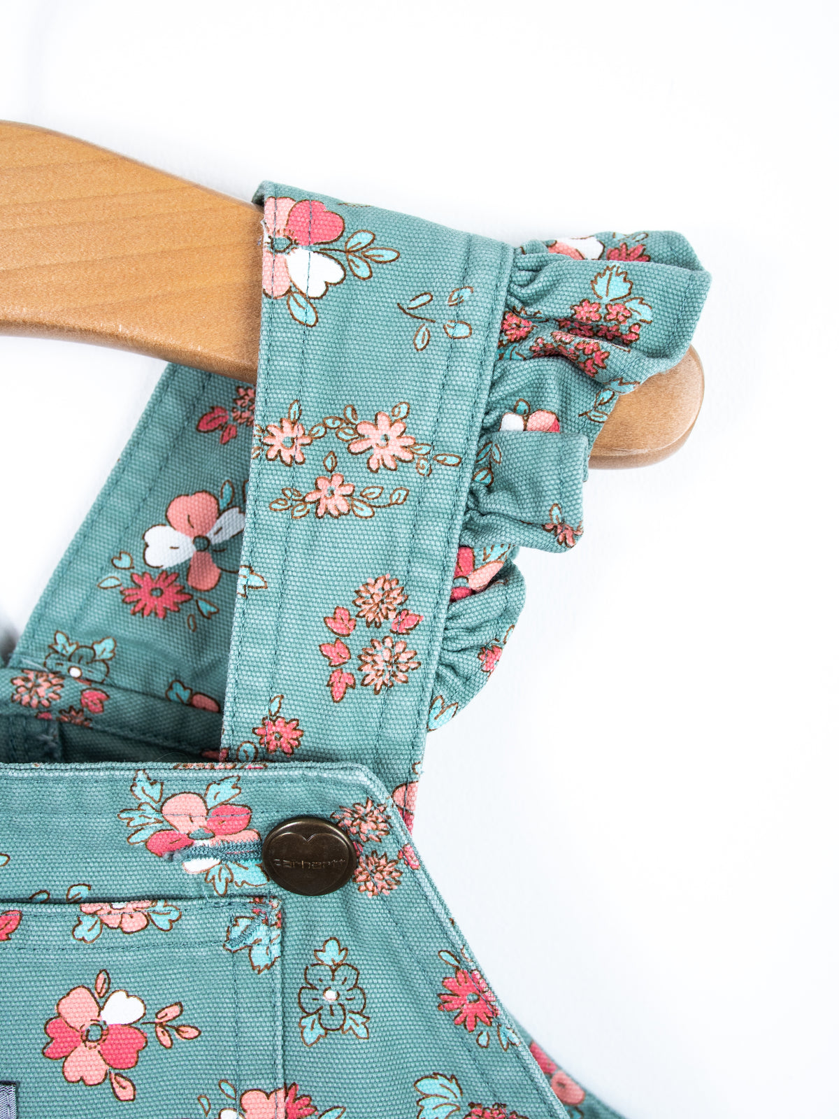 Carhartt Rare Floral Frill Dungarees - Age 12 months