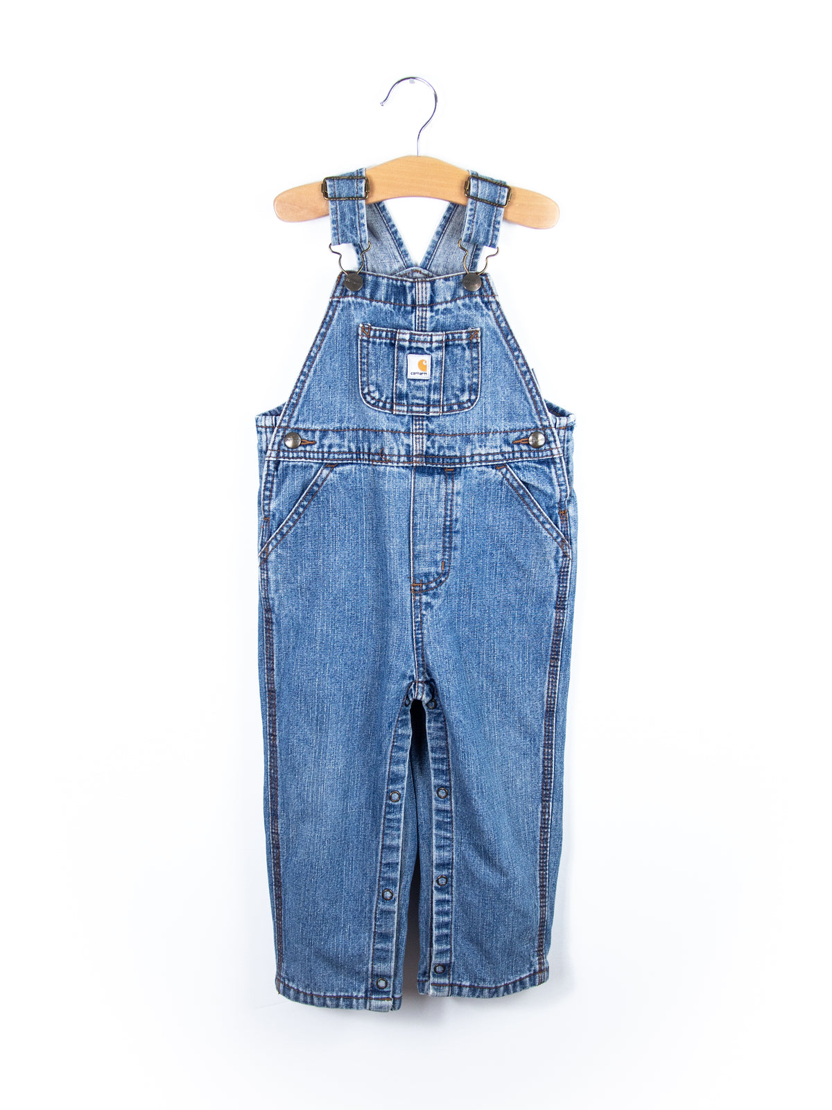 Carhartt Light Sanforized Denim Dungarees - Age 24 months