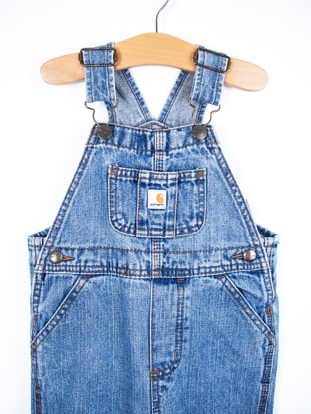 Carhartt Light Sanforized Denim Dungarees - Age 24 months