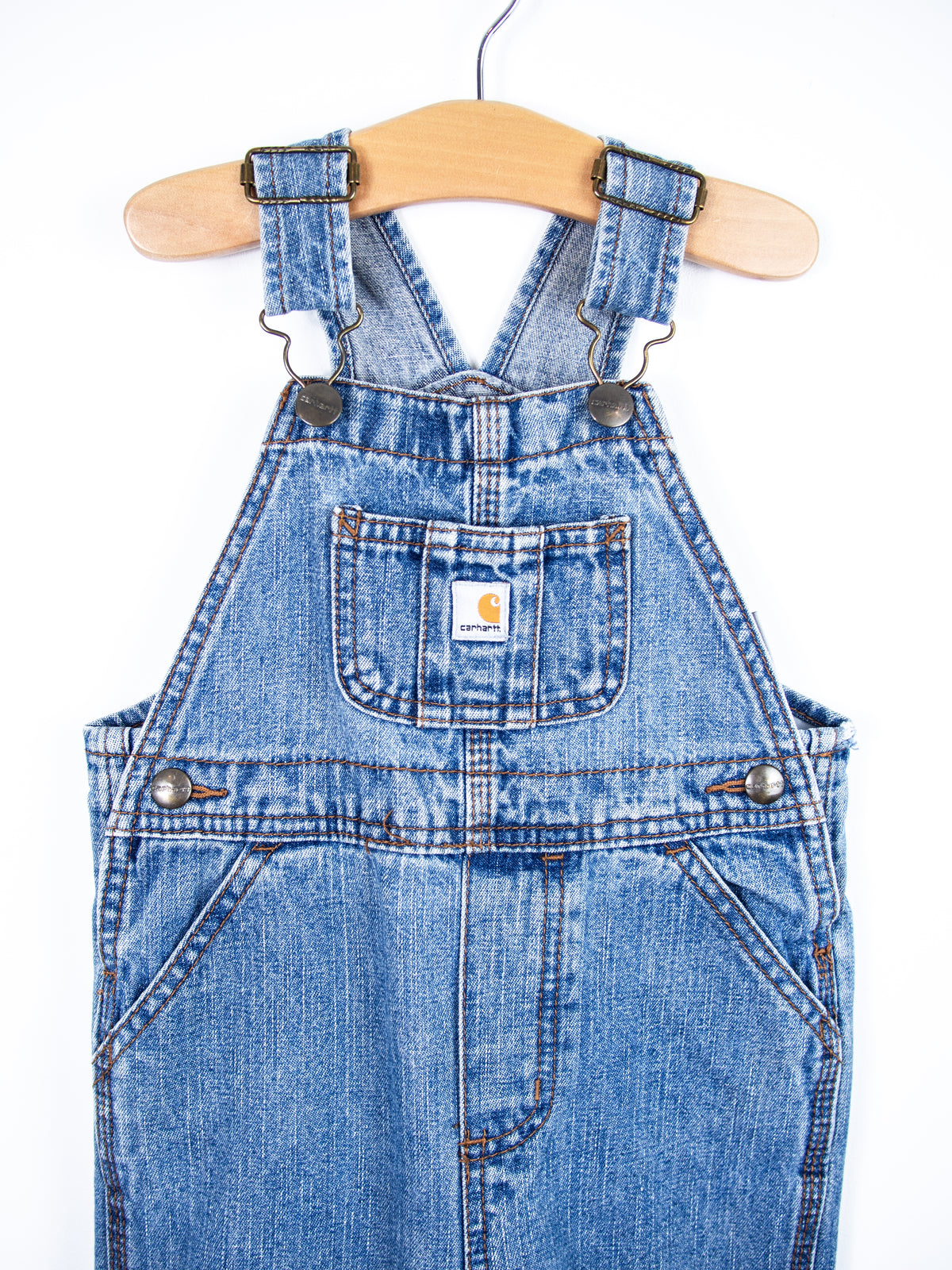Carhartt Light Sanforized Denim Dungarees - Age 24 months