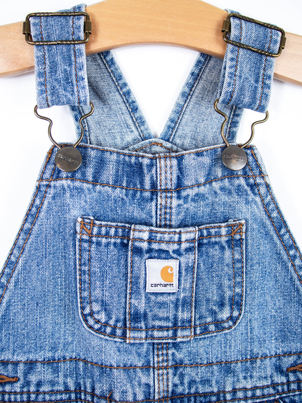 Carhartt Light Sanforized Denim Dungarees - Age 24 months