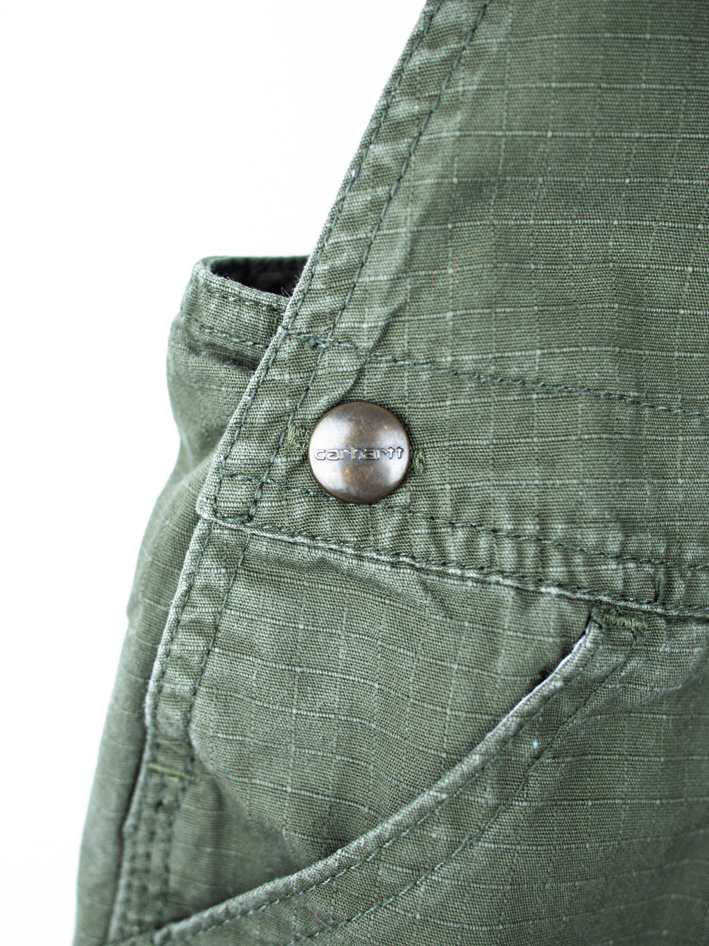 Carhartt Forest Green Dungaree Shorties - Age 24 months