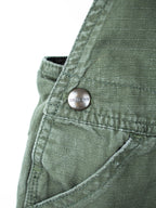 Carhartt Forest Green Dungaree Shorties - Age 24 months