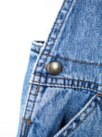 Carhartt Denim Dungaree Shorties - Age 4T