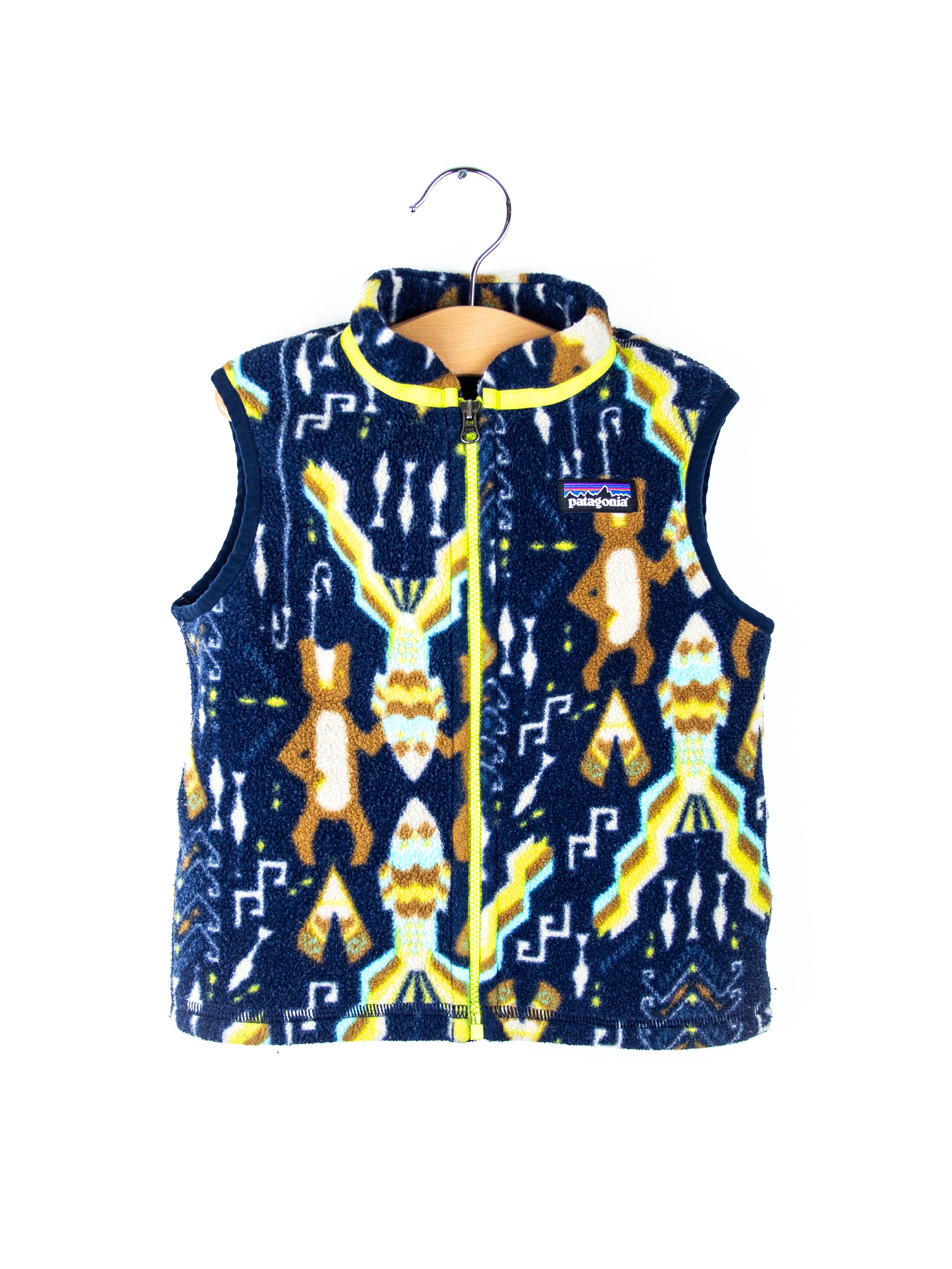 Patagonia Aztec Fleece Gilet - Age 3T