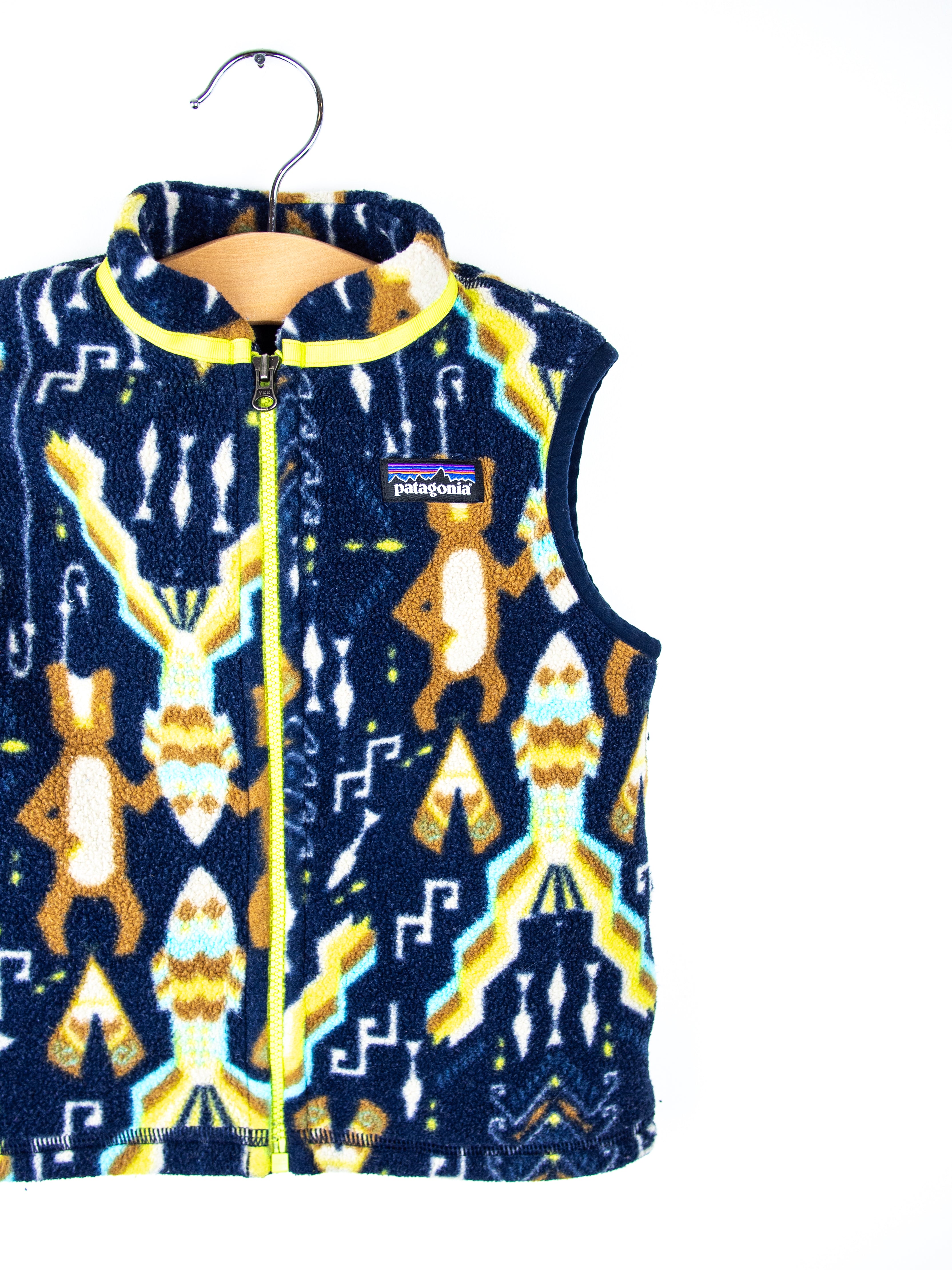 Patagonia Aztec Fleece Gilet - Age 3T