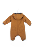 Carhartt Brown Hooded Fleece Lined Snowsuit