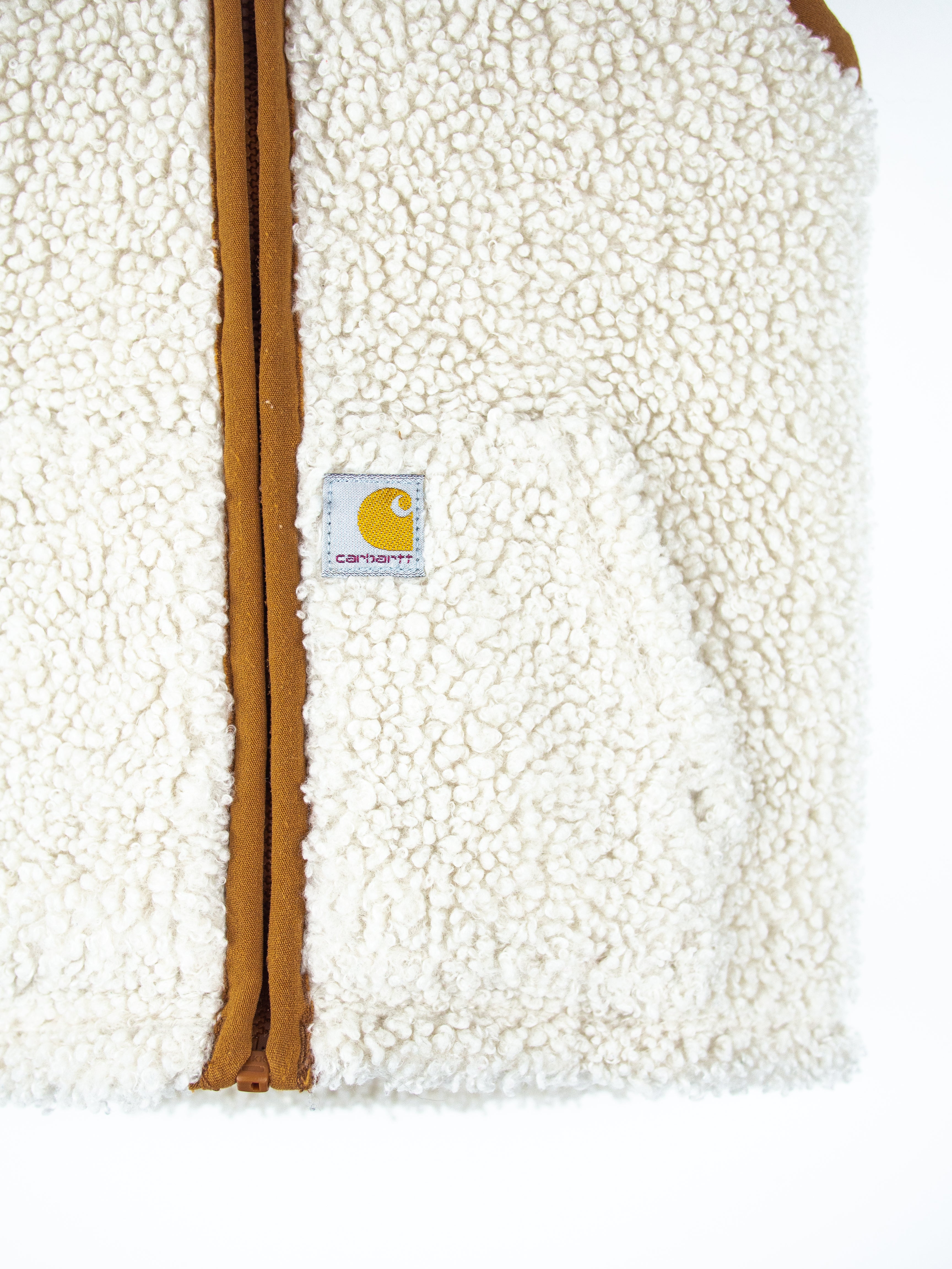 Carhartt Rare Cream Gilet Hoody - Age 2T