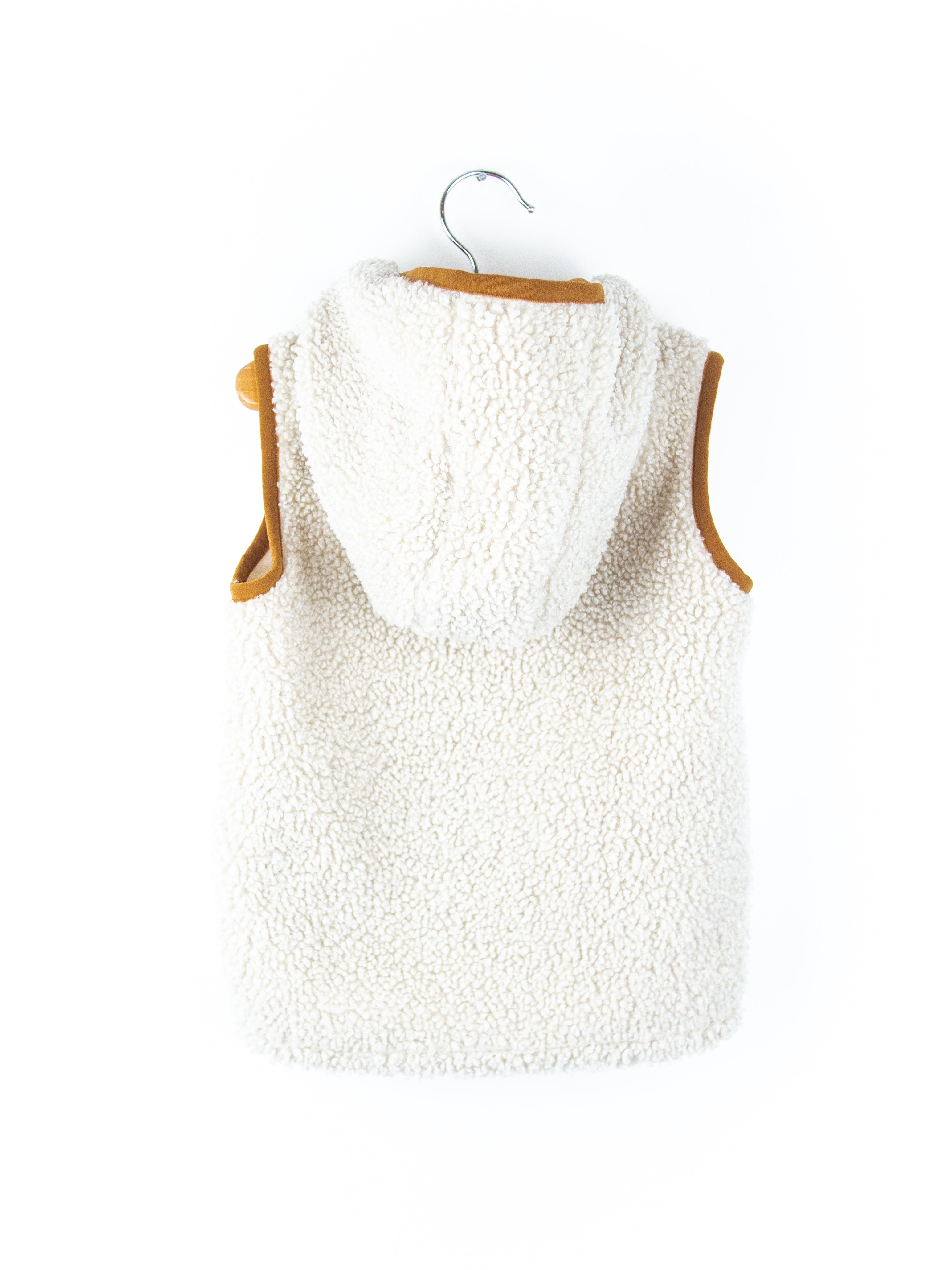 Carhartt Rare Cream Gilet Hoody - Age 2T