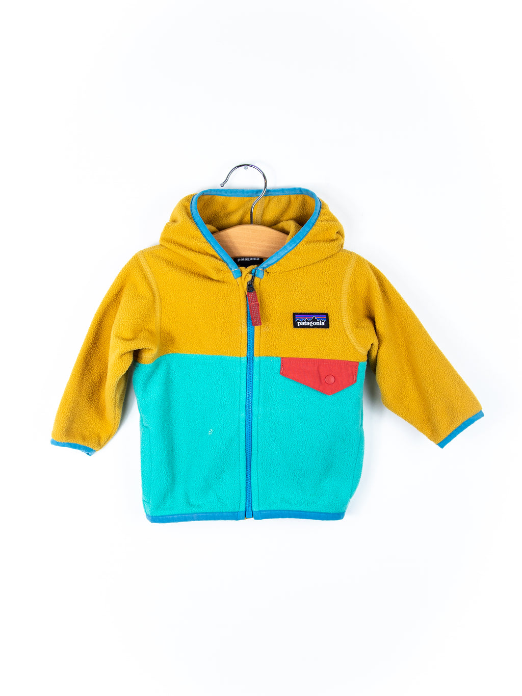 Patagonia Colour Block Hoody - Age 3-6 months