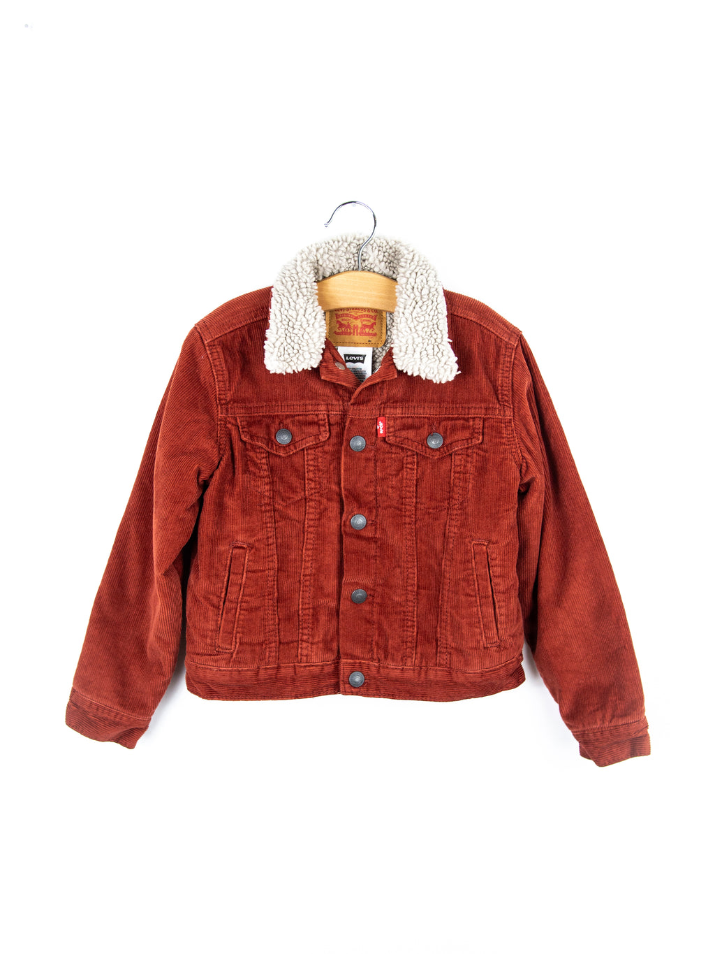 Levi's Rust Corduroy Jacket - Age 3-4 years
