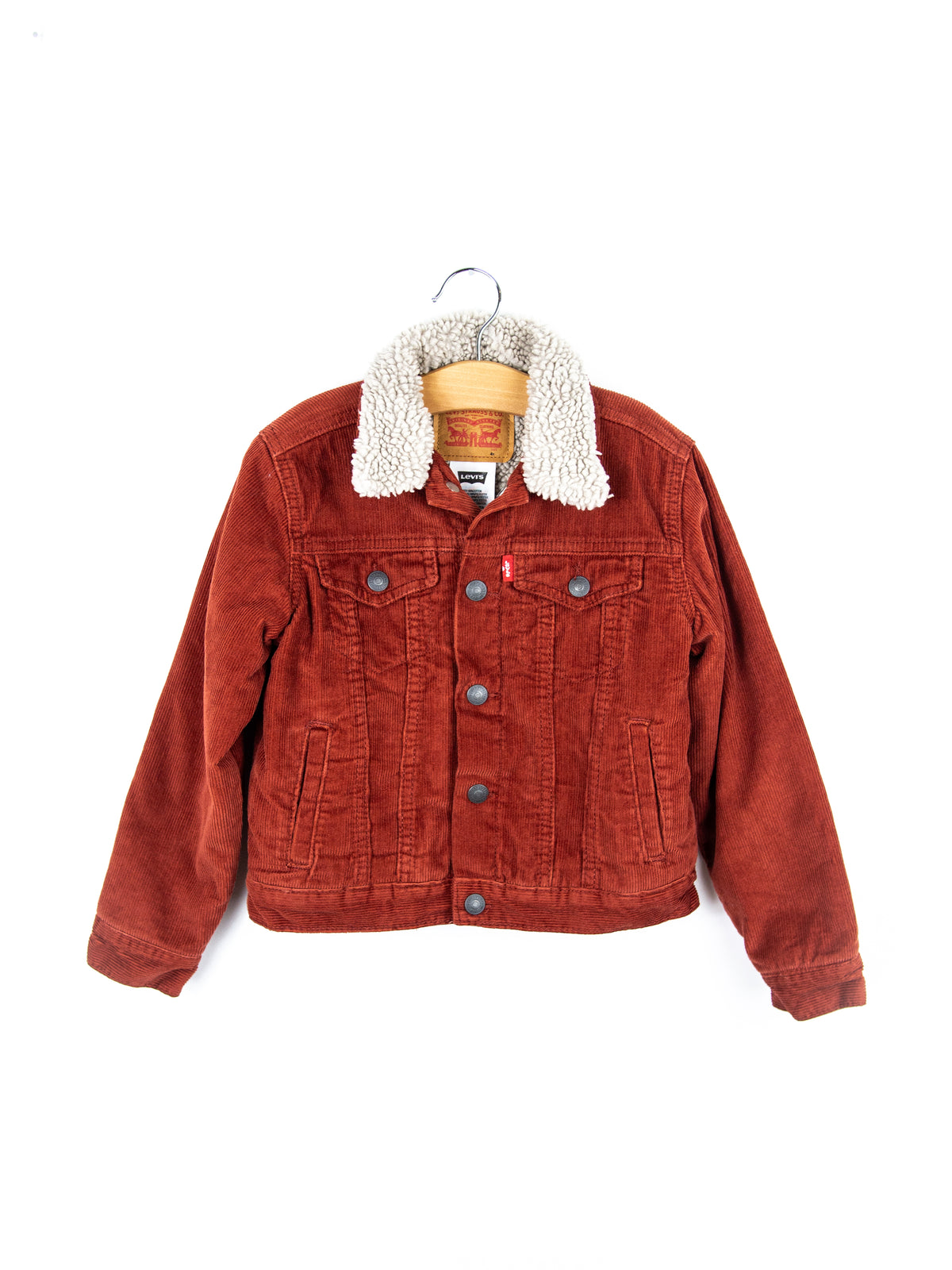 Levi's Rust Corduroy Jacket - Age 3-4 years