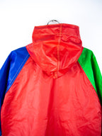 Vintage 90's Reversible Colour Block Raincoat - Age 2-3 years