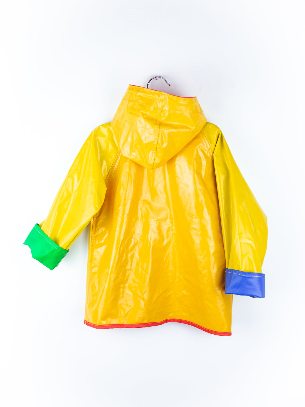 Vintage 90's Reversible Colour Block Raincoat - Age 2-3 years
