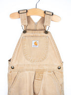 Carhartt Vintage Sand Canvas Dungarees - Age 2T