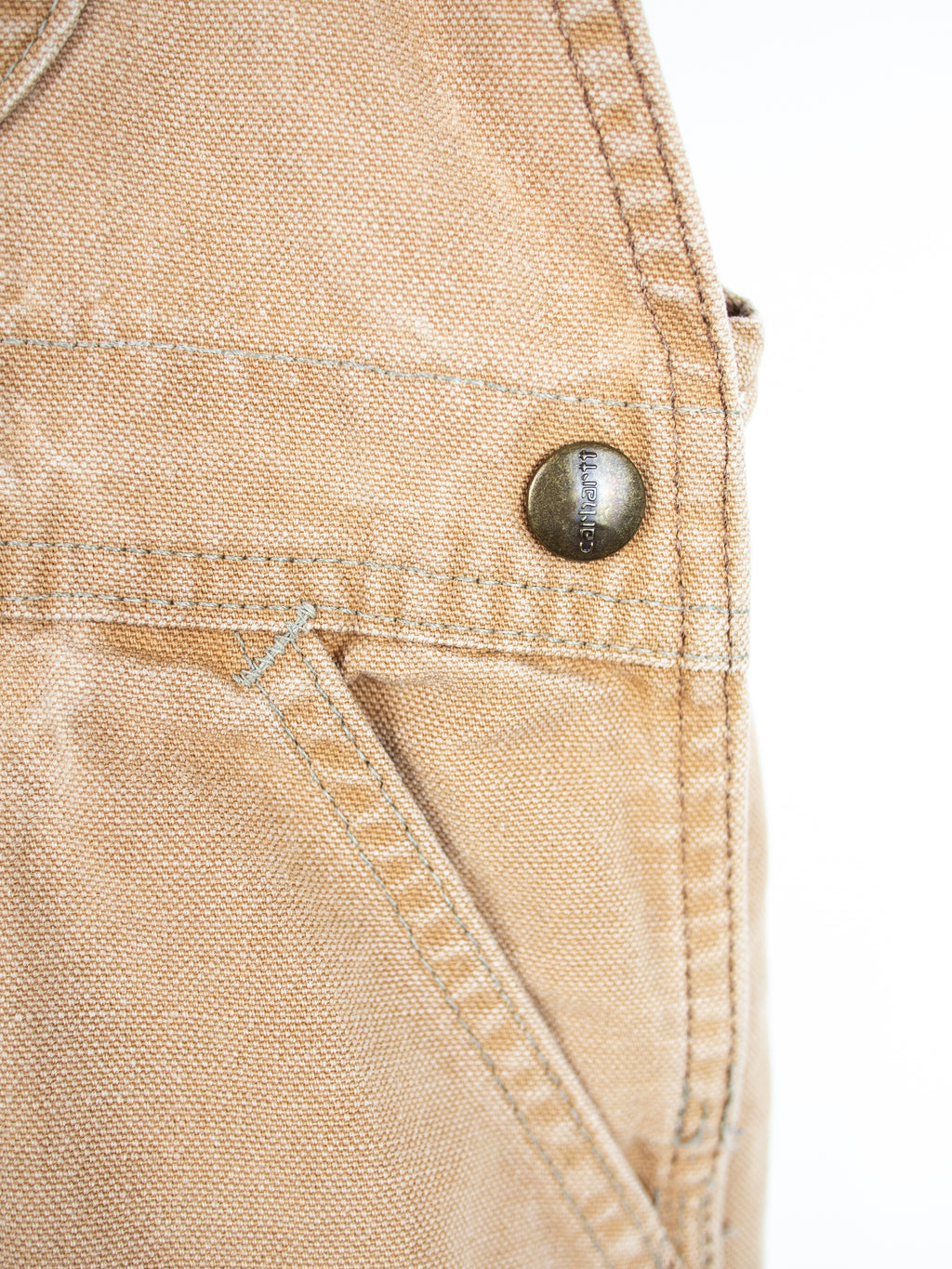 Carhartt Vintage Sand Canvas Dungarees - Age 2T