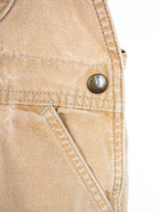 Carhartt Vintage Sand Canvas Dungarees - Age 2T