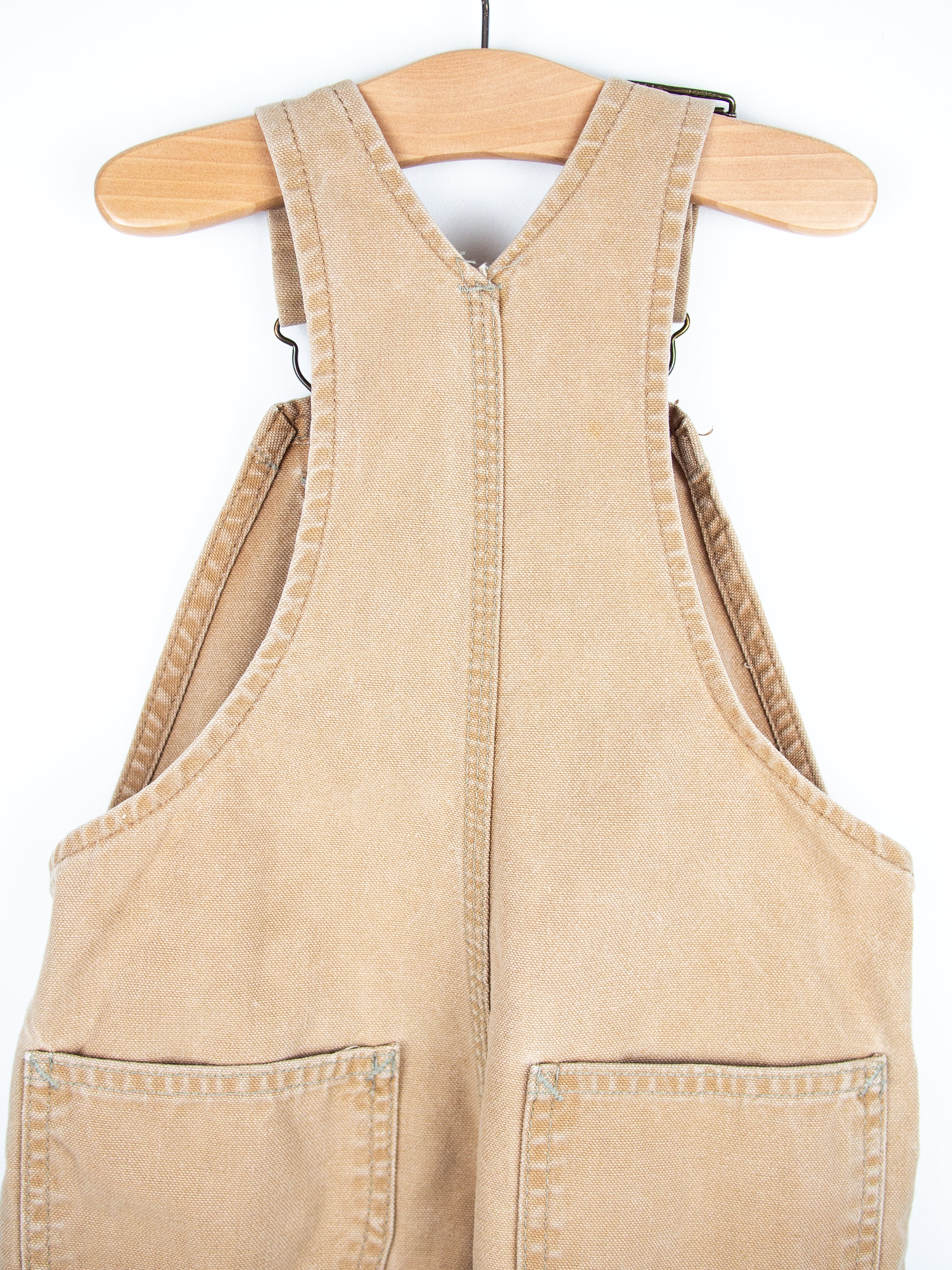 Carhartt Vintage Sand Canvas Dungarees - Age 2T