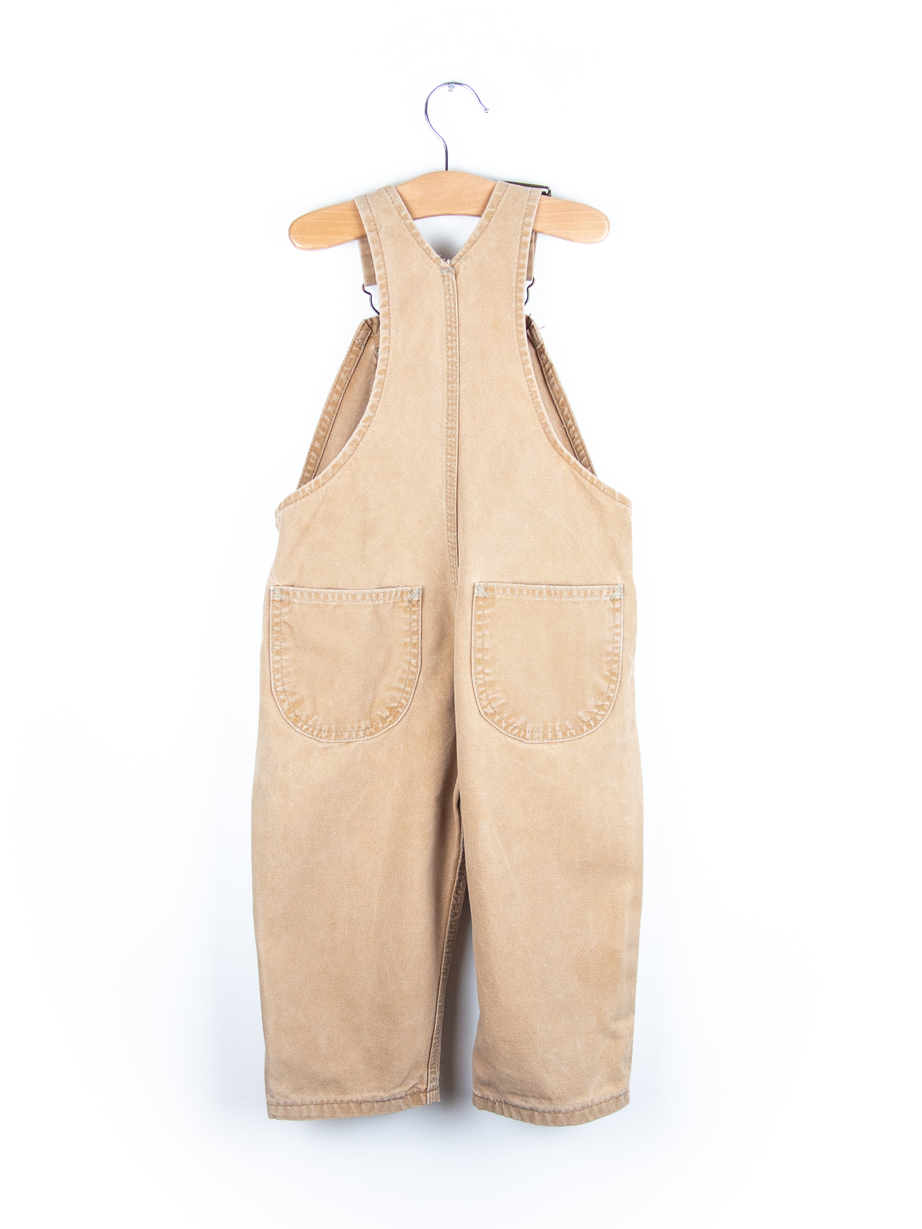 Carhartt Vintage Sand Canvas Dungarees - Age 2T