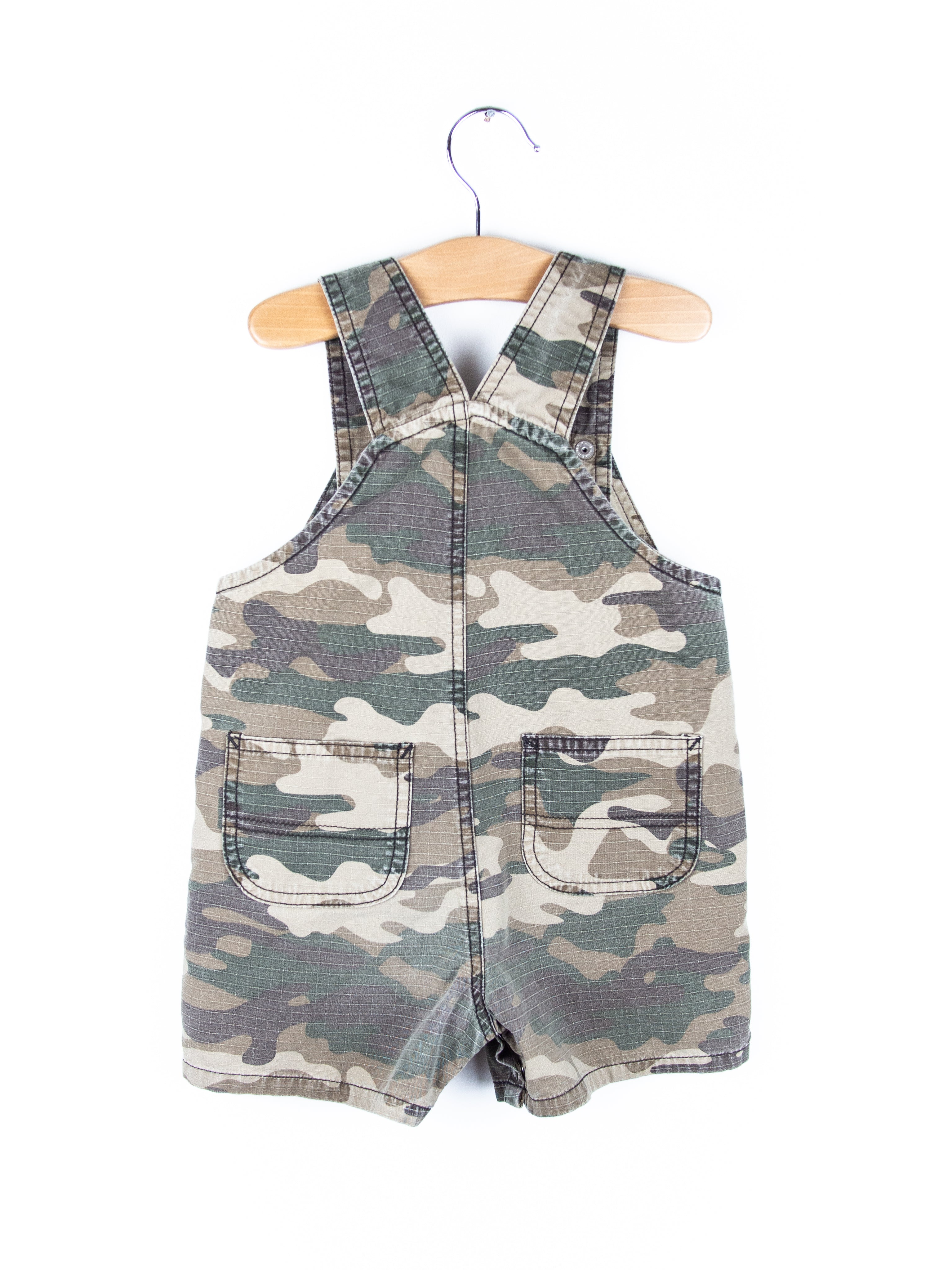 Carhartt Camo Dungaree Shorties - Age 18 months