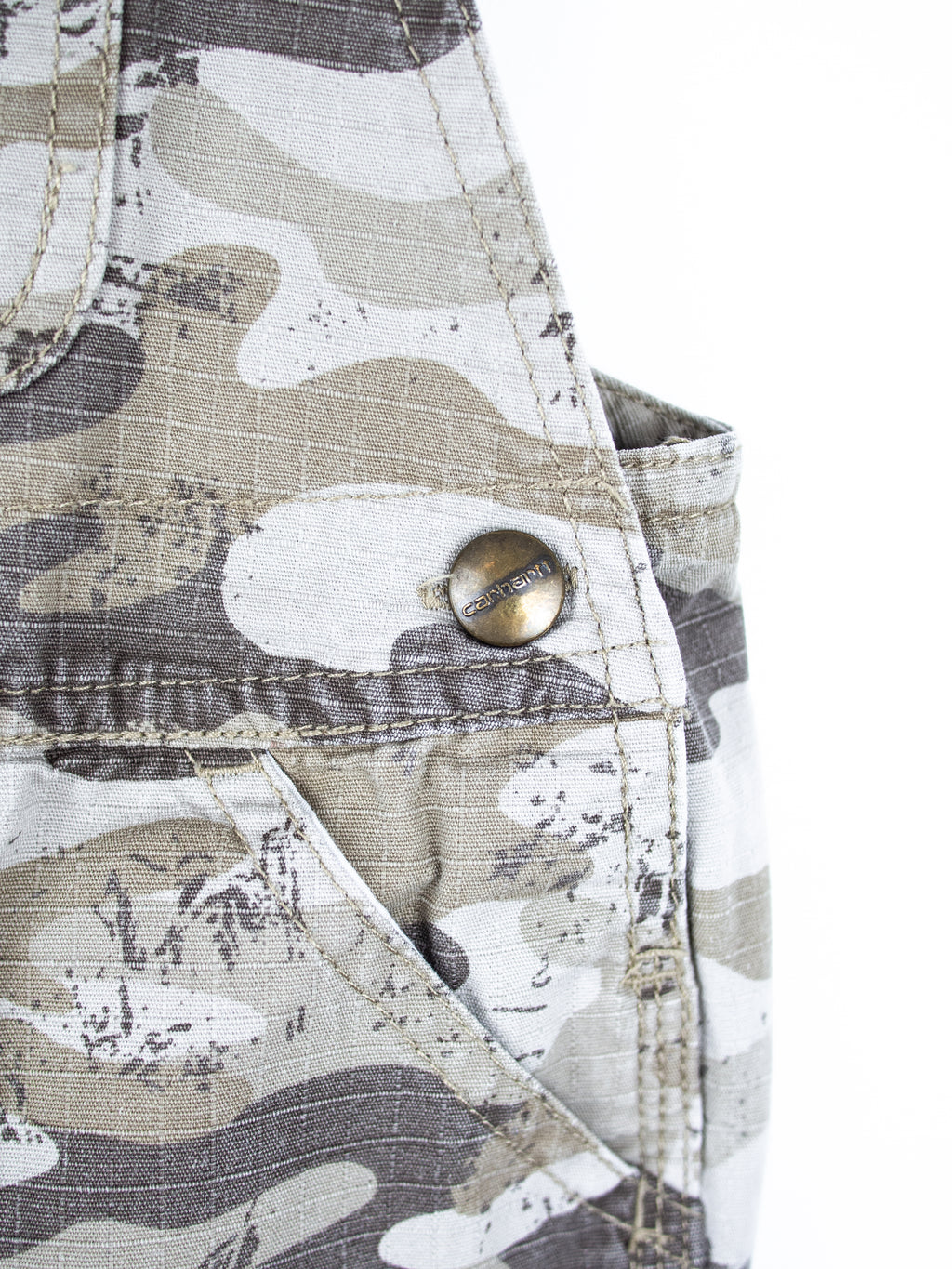 Carhartt Light Camo Dungaree Shorties - Age 18 months