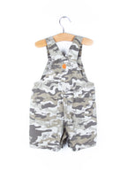 Carhartt Light Camo Dungaree Shorties - Age 18 months