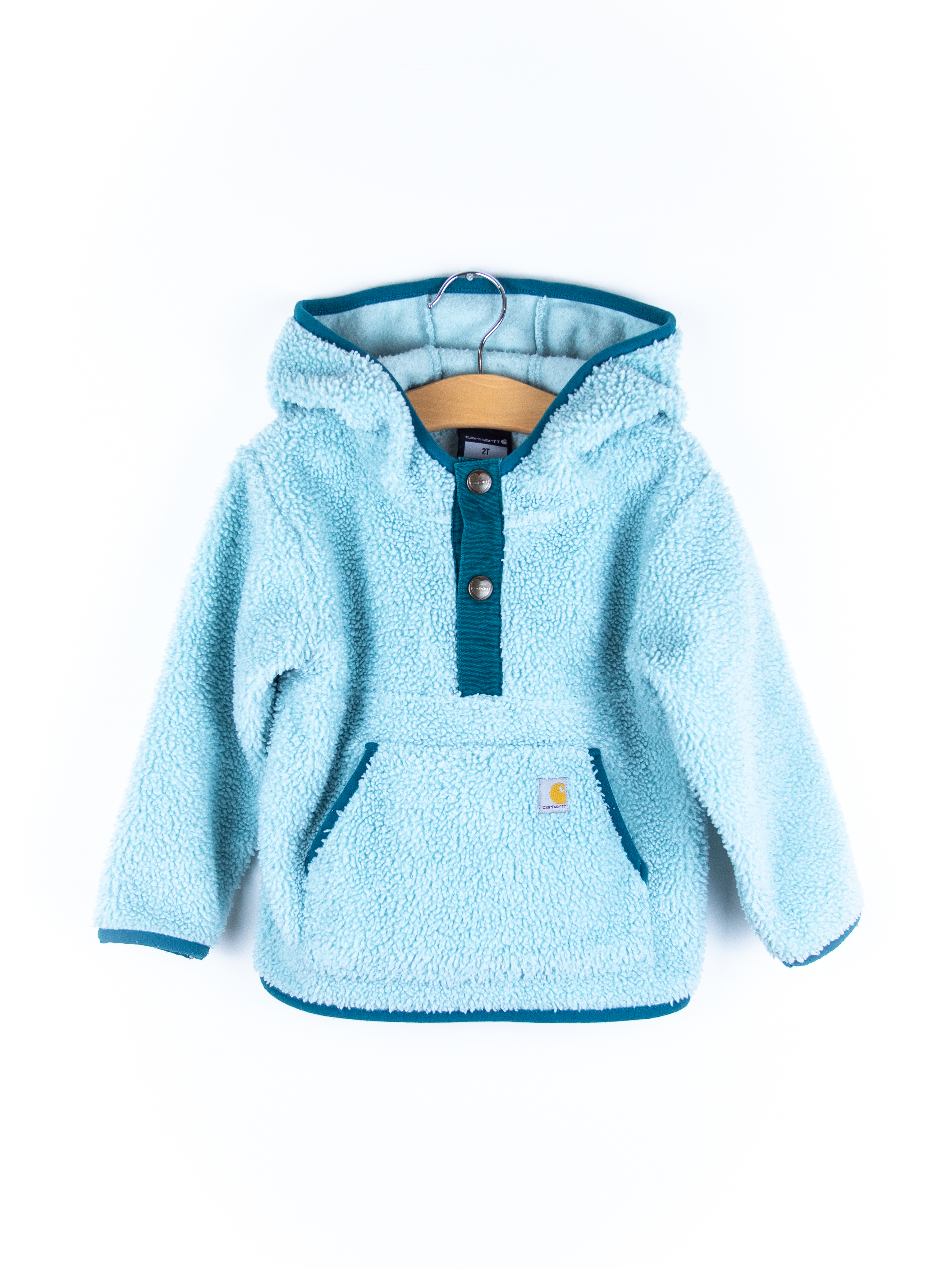 Carhartt Camouflage Teddy Fleece Hoody - Age 2T