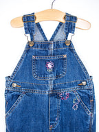 Carhartt Embroidered Denim Dungarees - Age 2T