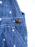 Carhartt Logo Dot Denim Dungaree Shorties