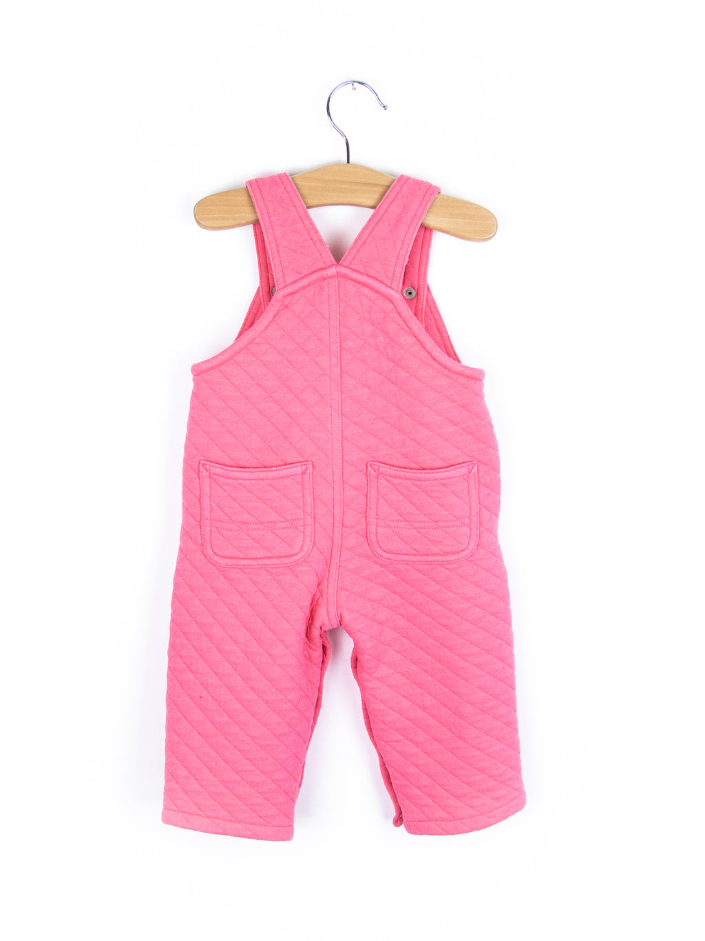 Carhartt Pink Quilted Jersey Dungarees - Age 6 months