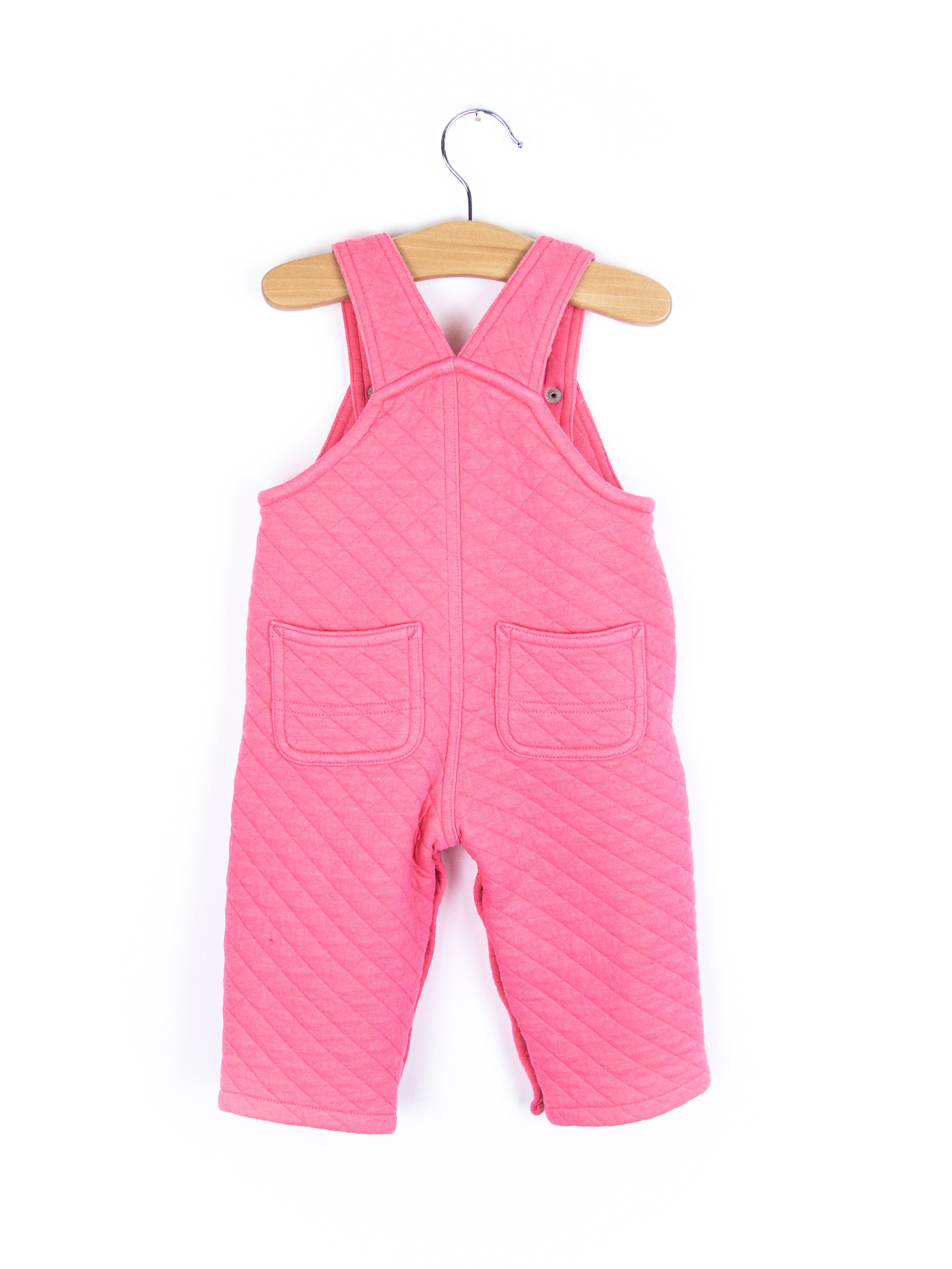 Carhartt Forest Green Quilted Jersey Dungarees - Age 6 months