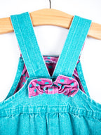Osh Kosh Vintage Turquoise Dungarees - Age 6 months