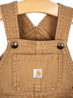 Carhartt Brown Canvas Dungarees - Age 18-24 months