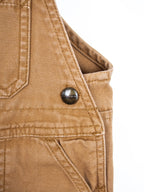Carhartt Brown Canvas Dungarees - Age 18-24 months