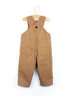 Carhartt Brown Canvas Dungarees - Age 18-24 months